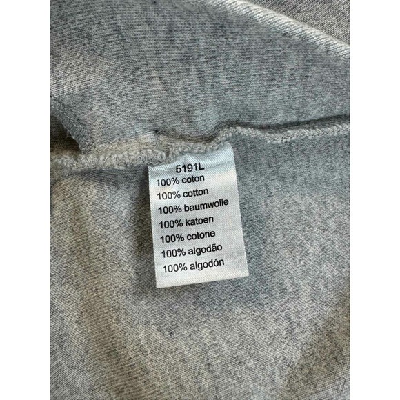 LACOSTE HEATHERED QUARTER ZIP GRAY SWEATER SIZE XXL - Picture 5 of 6